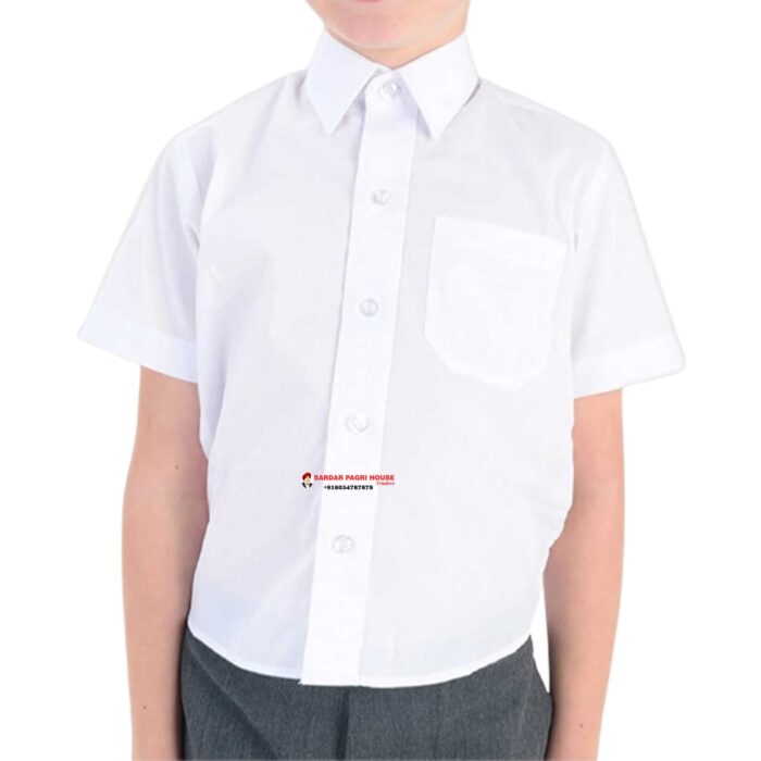 School Half Sleeve Shirt