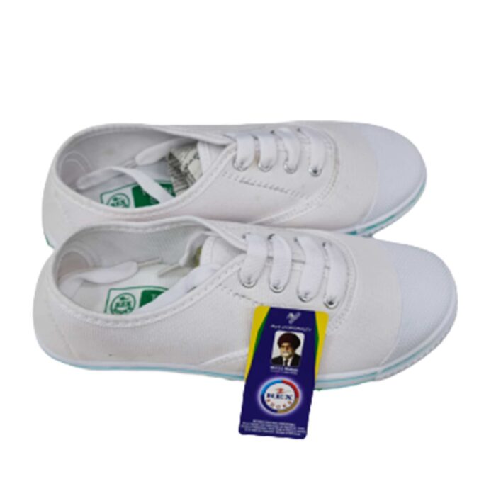White Rex Canvas Shoes (White)