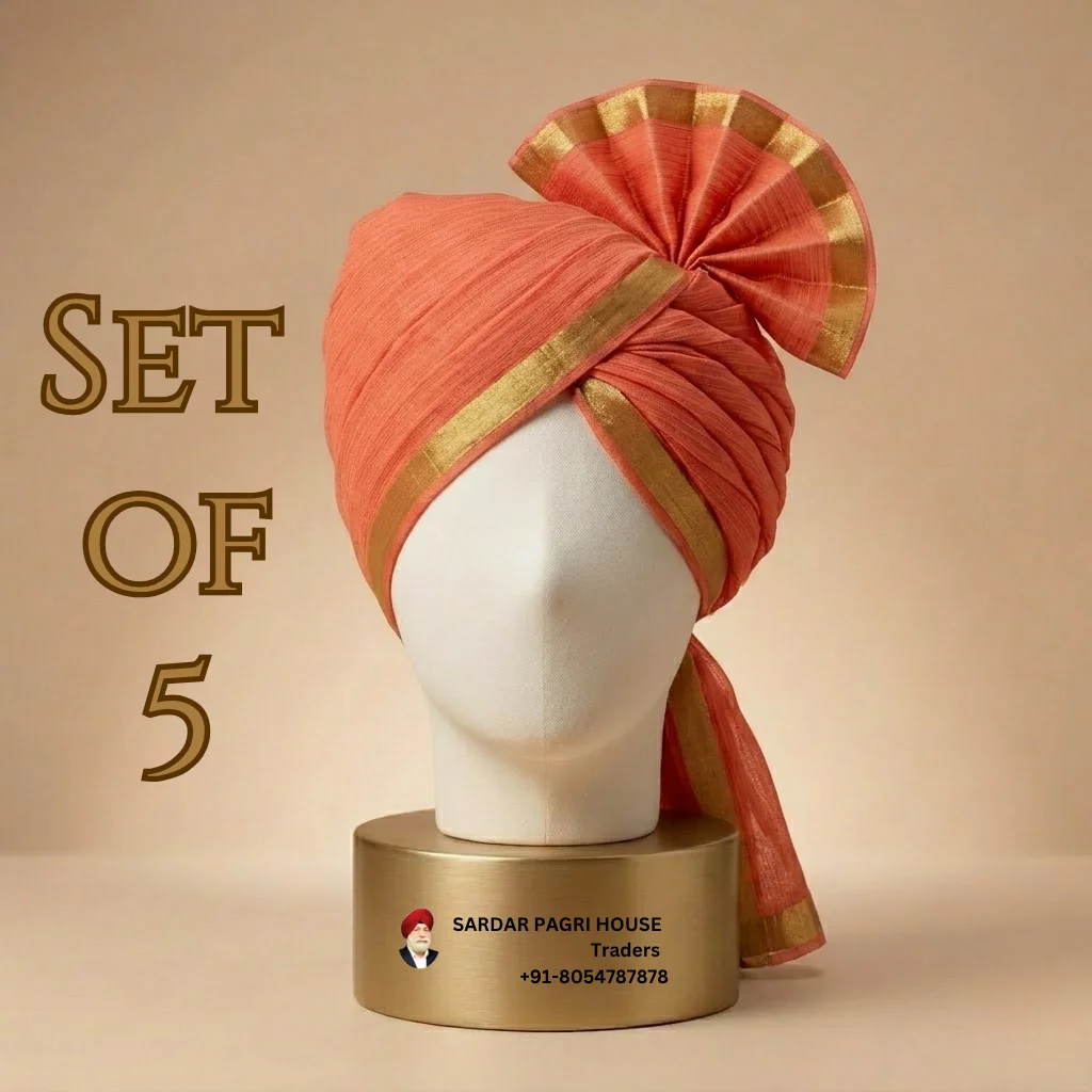 5-meter-fire-orange-printed-tissue-hindu-wedding-turban