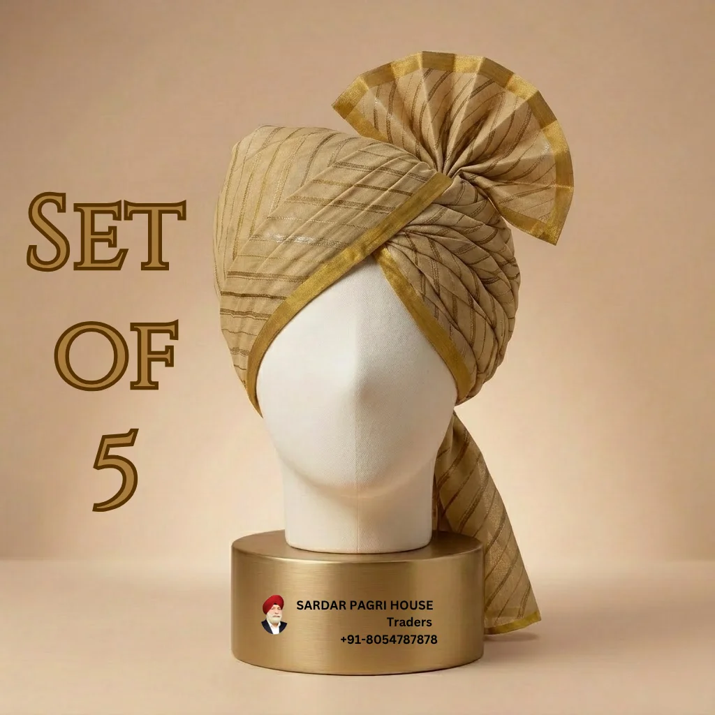 5-meter-golden-printed-tissue-hindu-wedding-turban