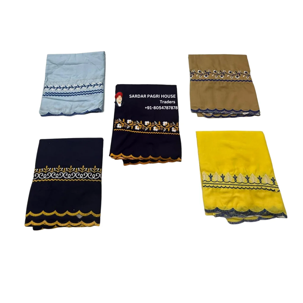 Hazooria With Double Thread Embroidery