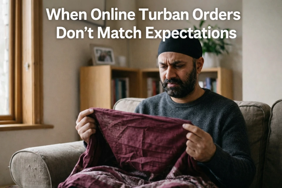 Ordered Sikh Turbans Online Before and Got Disappointed? Read This Before You Buy Again